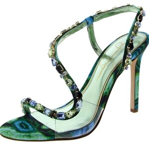 ISO JESSICA SIMPSON JAYCIN HEEL Fluorite Combo